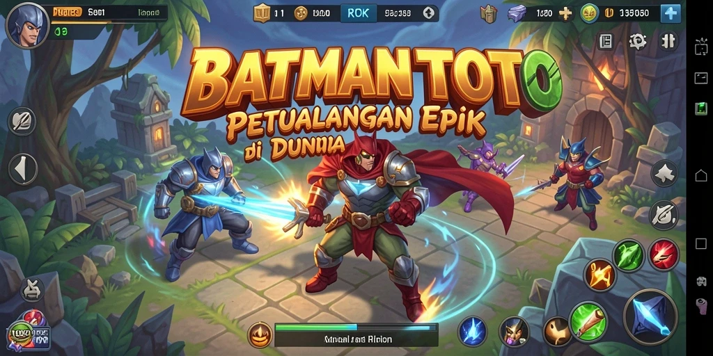 Tampilan gameplay seru dalam BATMANTOTO di dunia RPG.