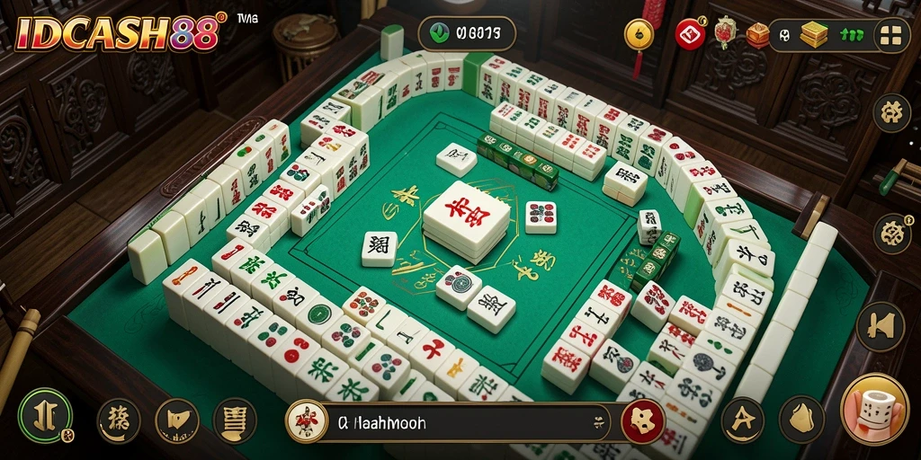 Gameplay menakjubkan dari IDCASH88 dengan berbagai tantangan Mahjong.