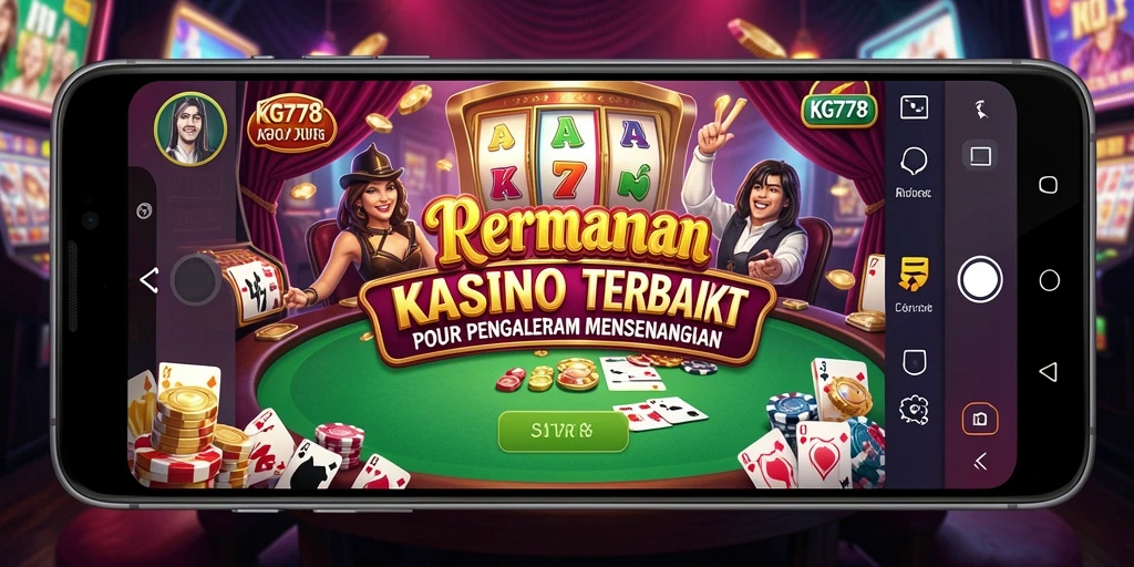 Screenshot KG778 menunjukkan gameplay kasino yang mendebarkan.