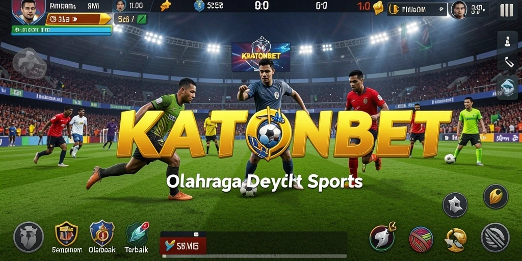 Tampilan gameplay KRATONBET dengan fitur olahraga yang menarik.