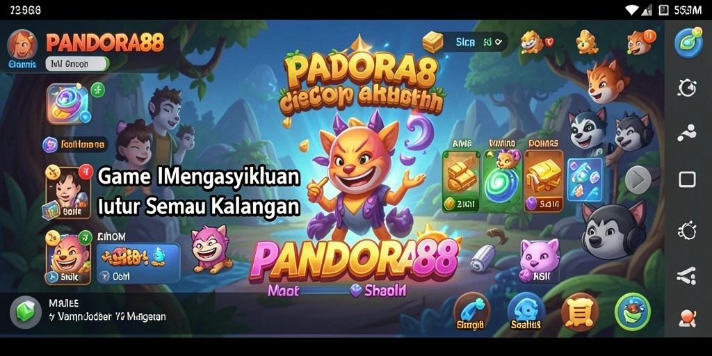 Tampilan gameplay menarik dari PANDORA88 yang menawan.