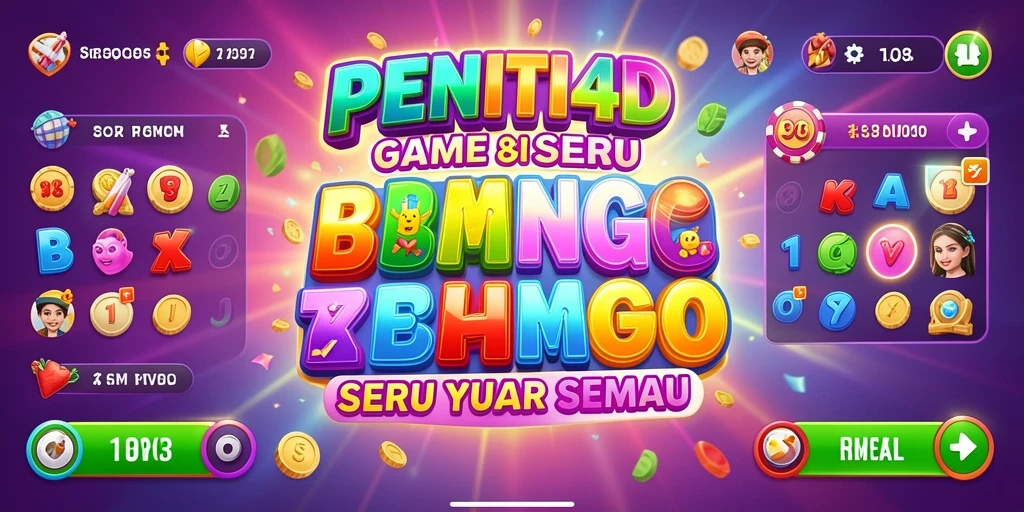 Tampilan gameplay seru di PENITI4D dengan kegembiraan Bingo.