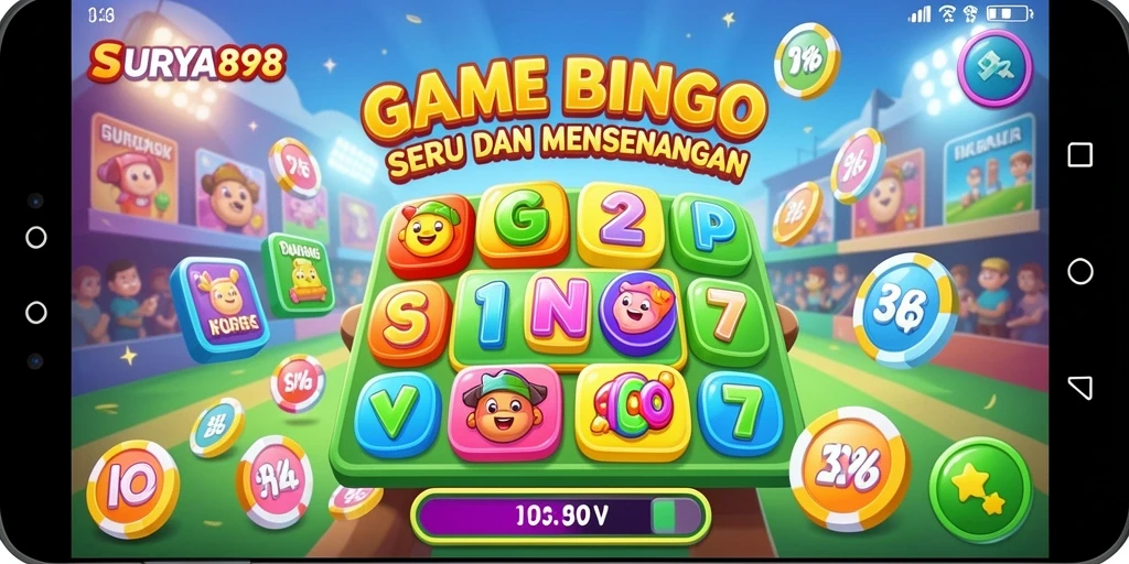 Gameplay seru di SURYA898 dengan nuansa bingo yang menarik.