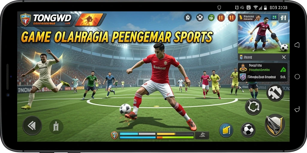 Tampilan vibrant dari gameplay TONGWD yang menakjubkan.
